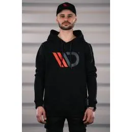 Maxton - Mens Black hoodie XL